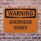 Signmission Overhead Wires OSHA Warning Sign, Plastic, 10in W x 7in L, 2PK OS-2PACK-WS-P-710-L-12294 - alternate 7